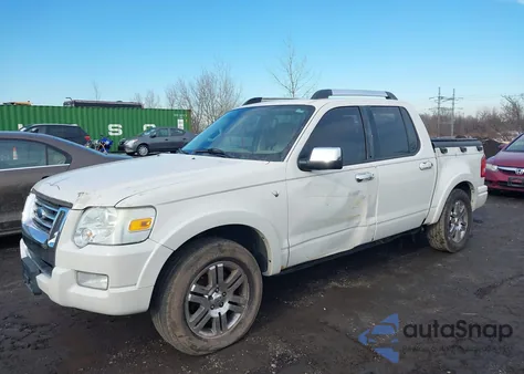 2008 Ford Explorer Sport Trac Limited z USA, uszkodzony, nr VIN 1FMEU53828UB07897